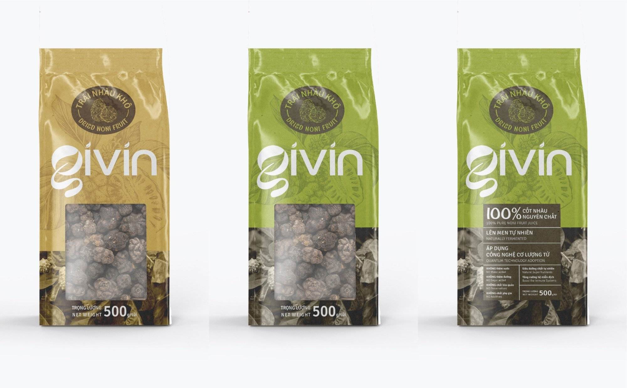 thiết kế bao bì gen green